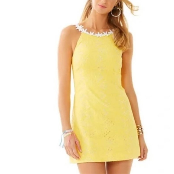 Lilly Pulitzer Dresses & Skirts - Lilly Pulitzer Annabelle Daisy Shift Dress Size 6